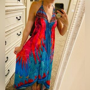 India Boutique Feather Dress